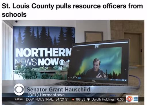 Grant Hauschild Got Officers Removed from Northern MN Schools